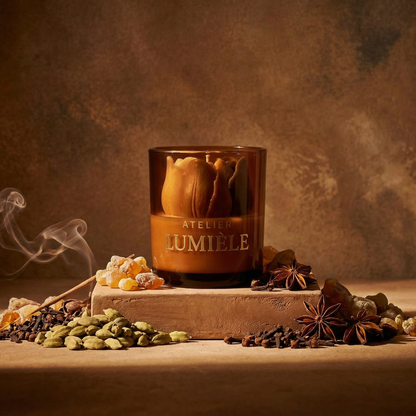 Amber Glass Gift Set