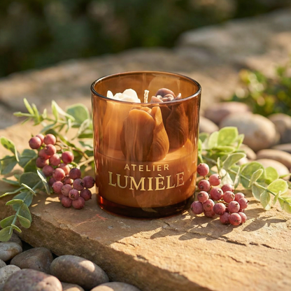 Amber Glass Gift Set