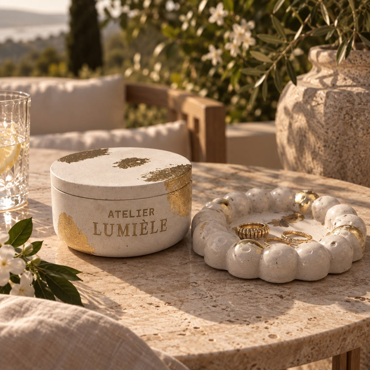 Wild Jasmine Bloom – Keepsake Stone Set