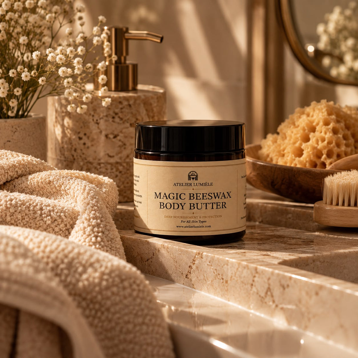 Magic Beeswax Body Butter, 100g.