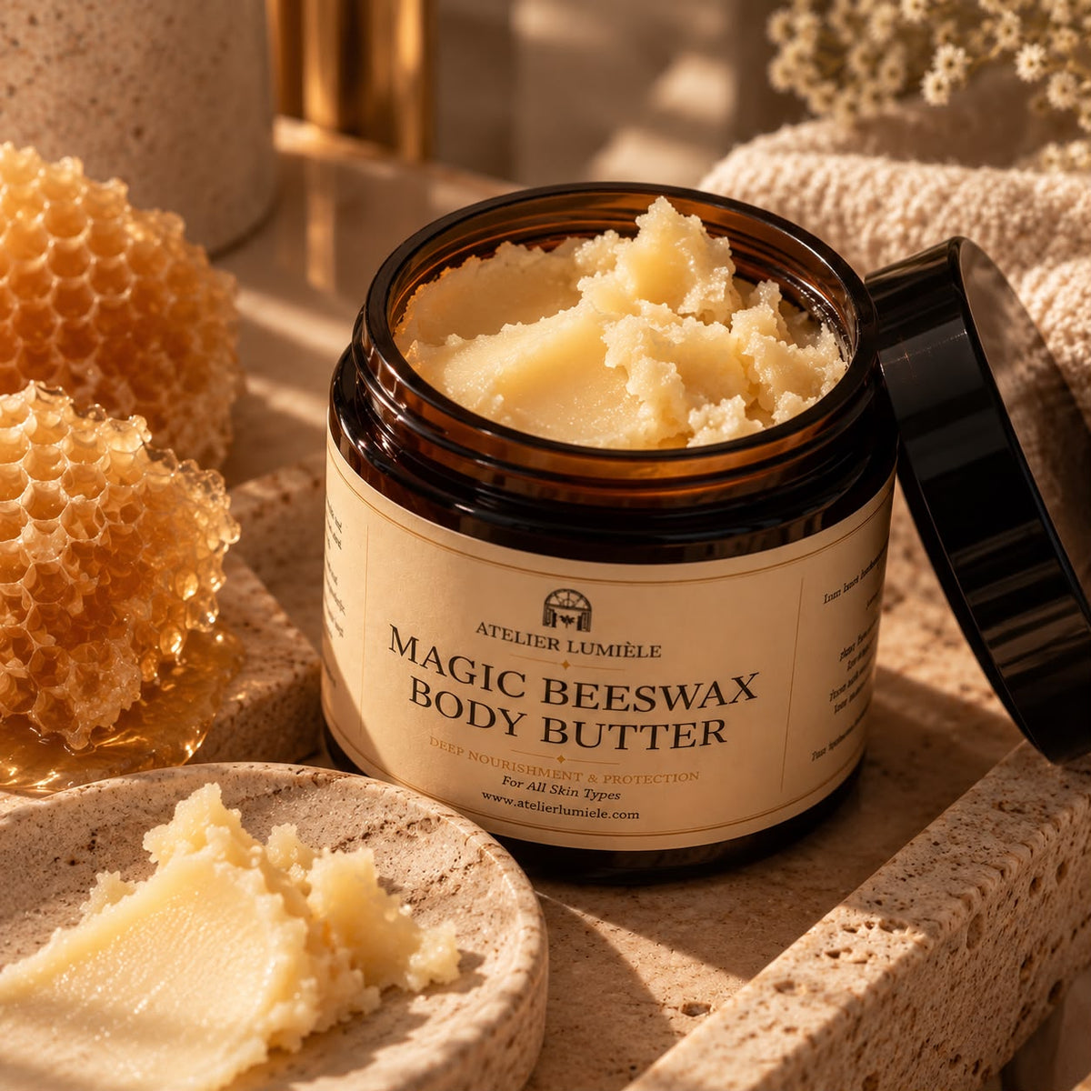 Magic Beeswax Body Butter, 100g.