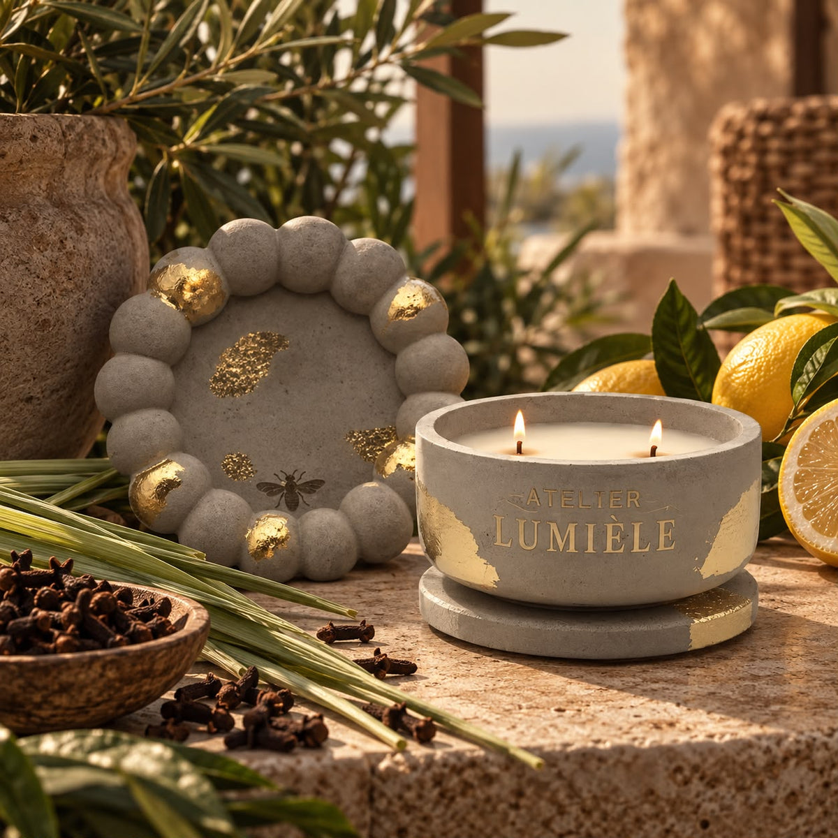 Citronella & Clove Repel – Keepsake Stone Set
