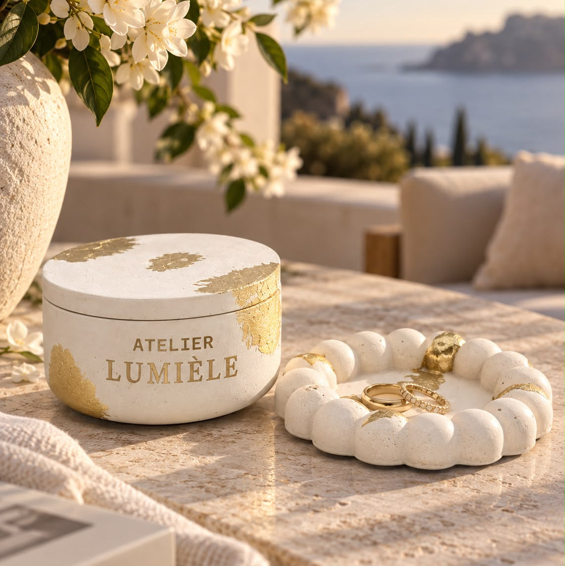 Wild Jasmine Bloom – Keepsake Stone Set