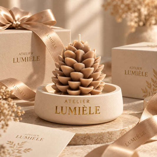 Pine – Sculpted Mineral Vessel (200g)