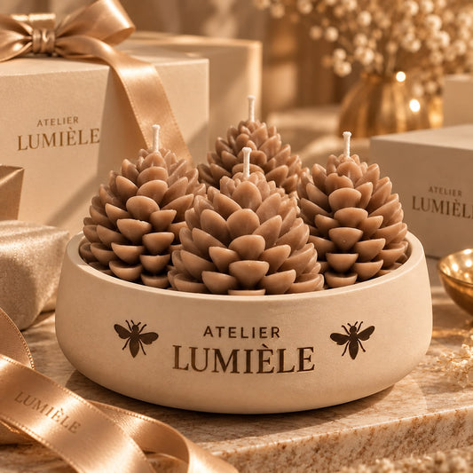 Pine - Sculpted Mineral Vessel – 900g