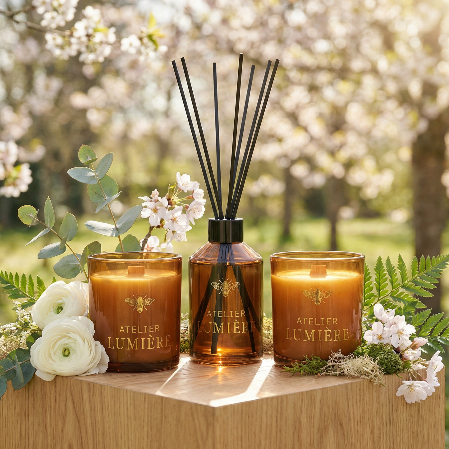 Amber Glass Gift Set 1.3.