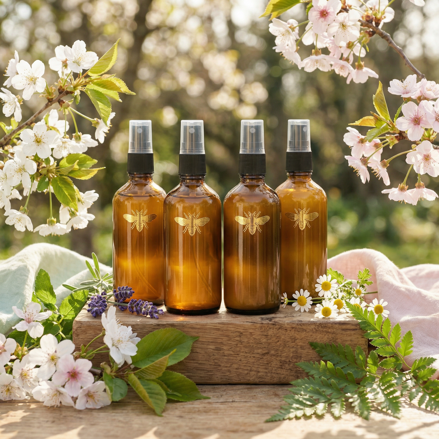 Mini Interior Perfume Set of 4,  400ml.