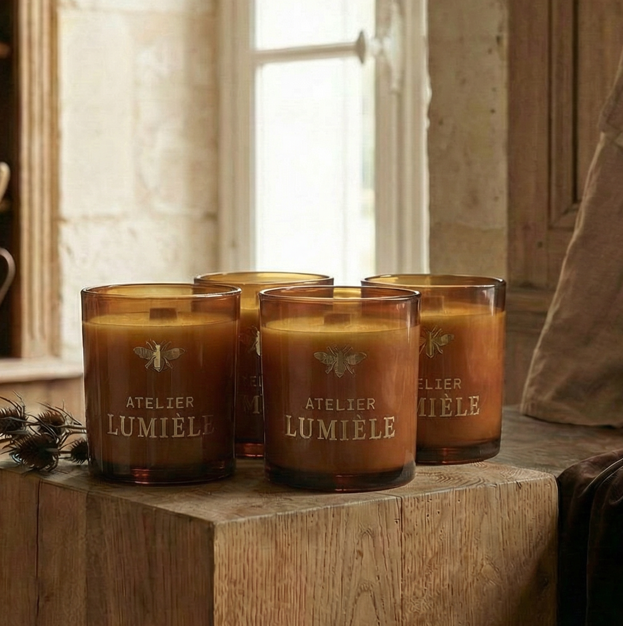 Amber Glass Gift Set 1.4.